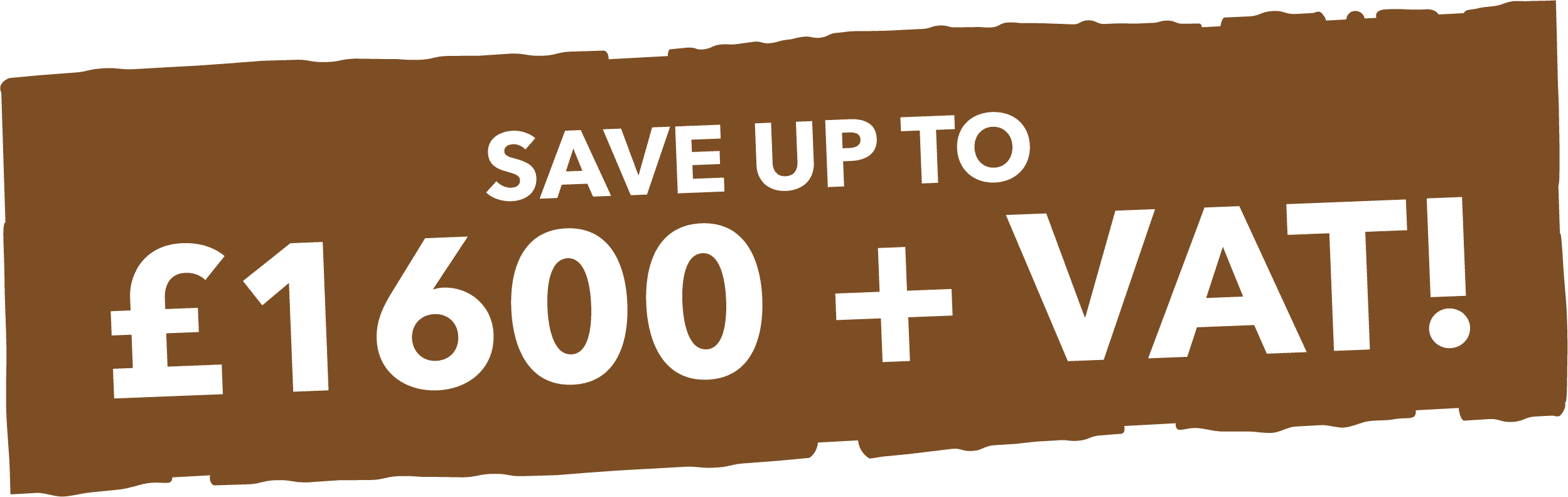 Save Up To 1600